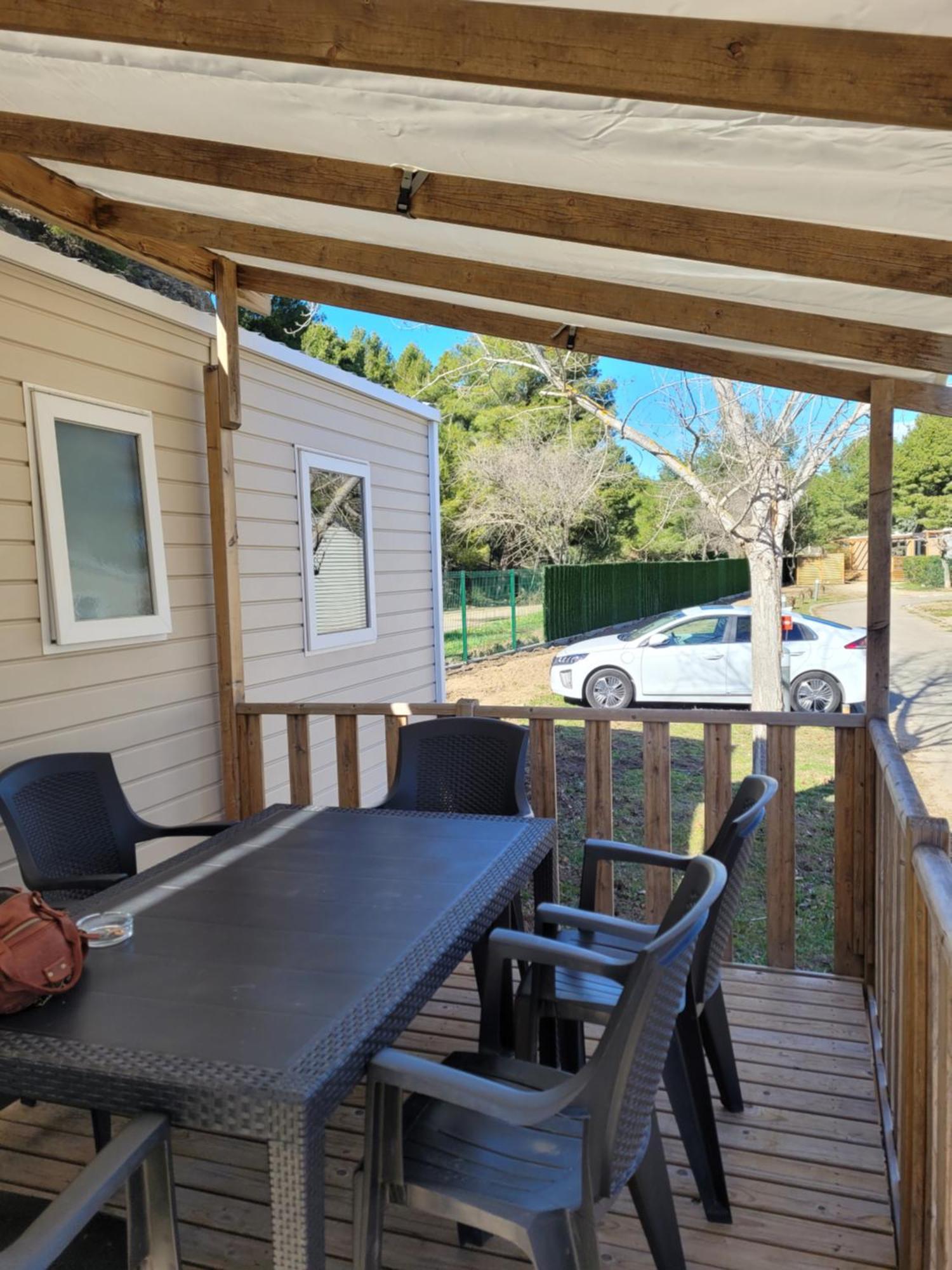 Mobilhome Clim Tele La Falaise 4 Etoiles Narbonne Ngoại thất bức ảnh