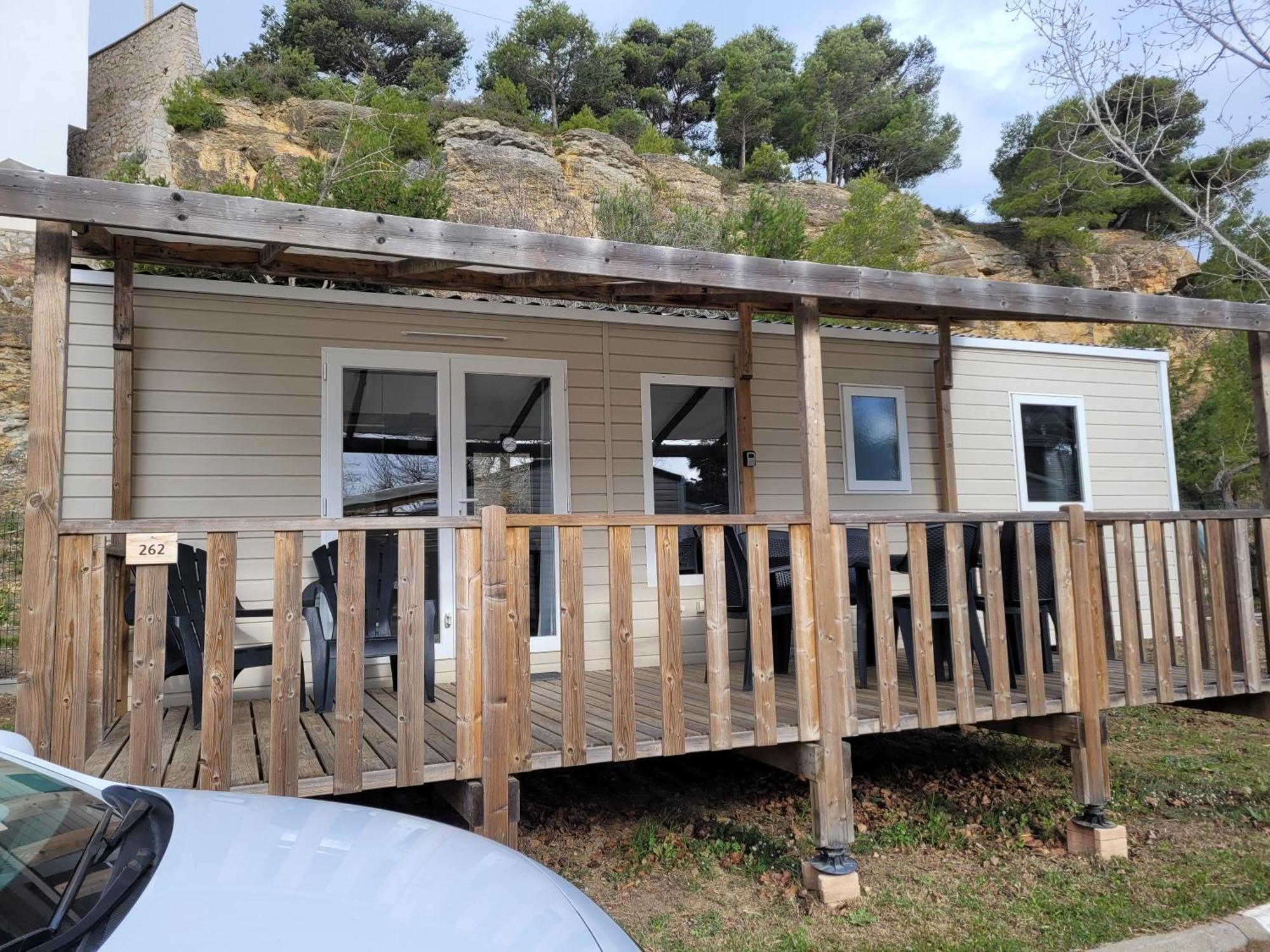 Mobilhome Clim Tele La Falaise 4 Etoiles Narbonne Ngoại thất bức ảnh